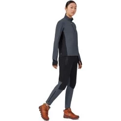 On Running On Waterproof Pants Women - Black & Dark 13 On Running On Waterproof Pants Women - Black & Dark -ON RUNNING Winkel on waterproof pants women black dark 3 949192