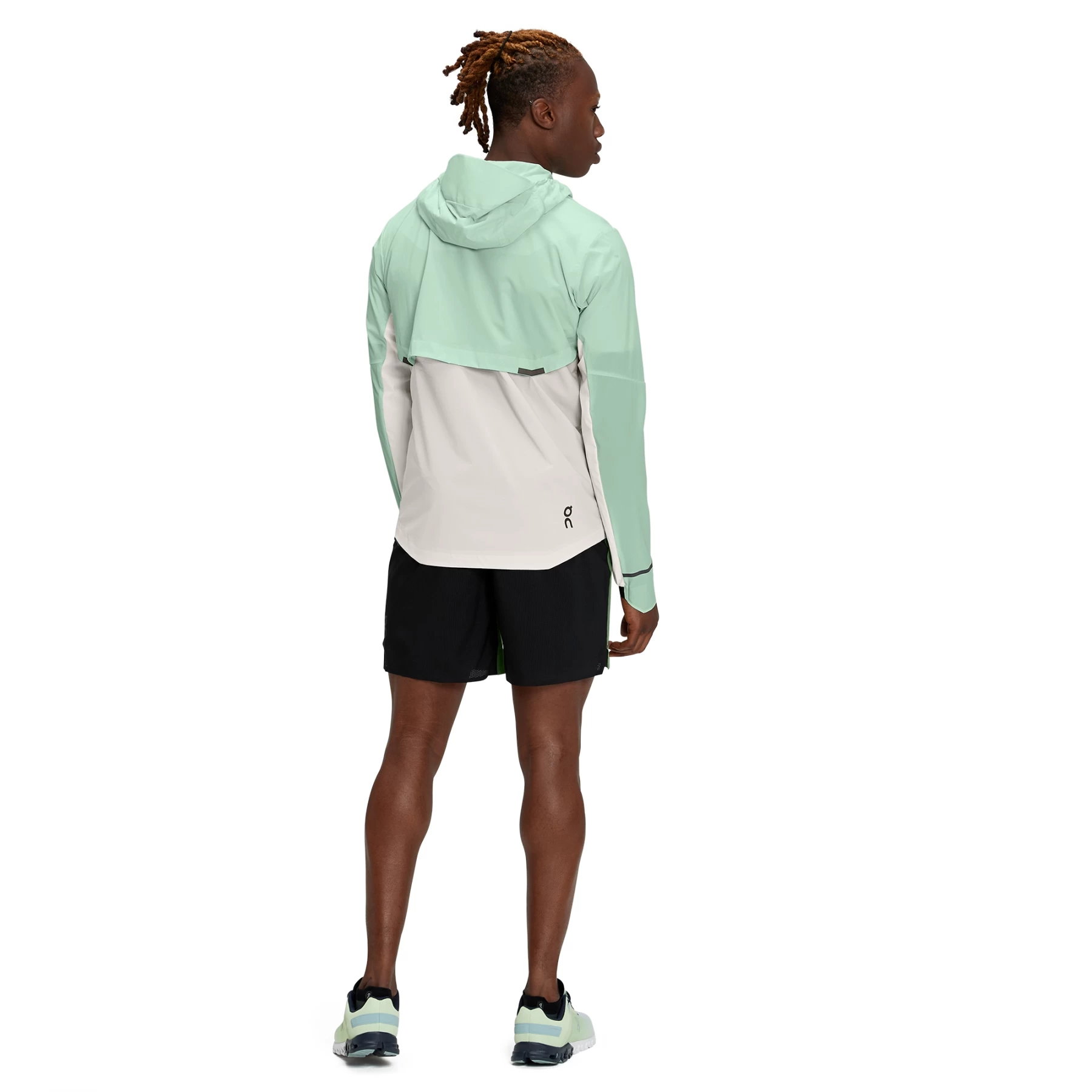 On Running On Weather Jacket Hardloopjack - Creek & Pearl 5 On Running On Weather Jacket Hardloopjack - Creek & Pearl - Afbeelding 3