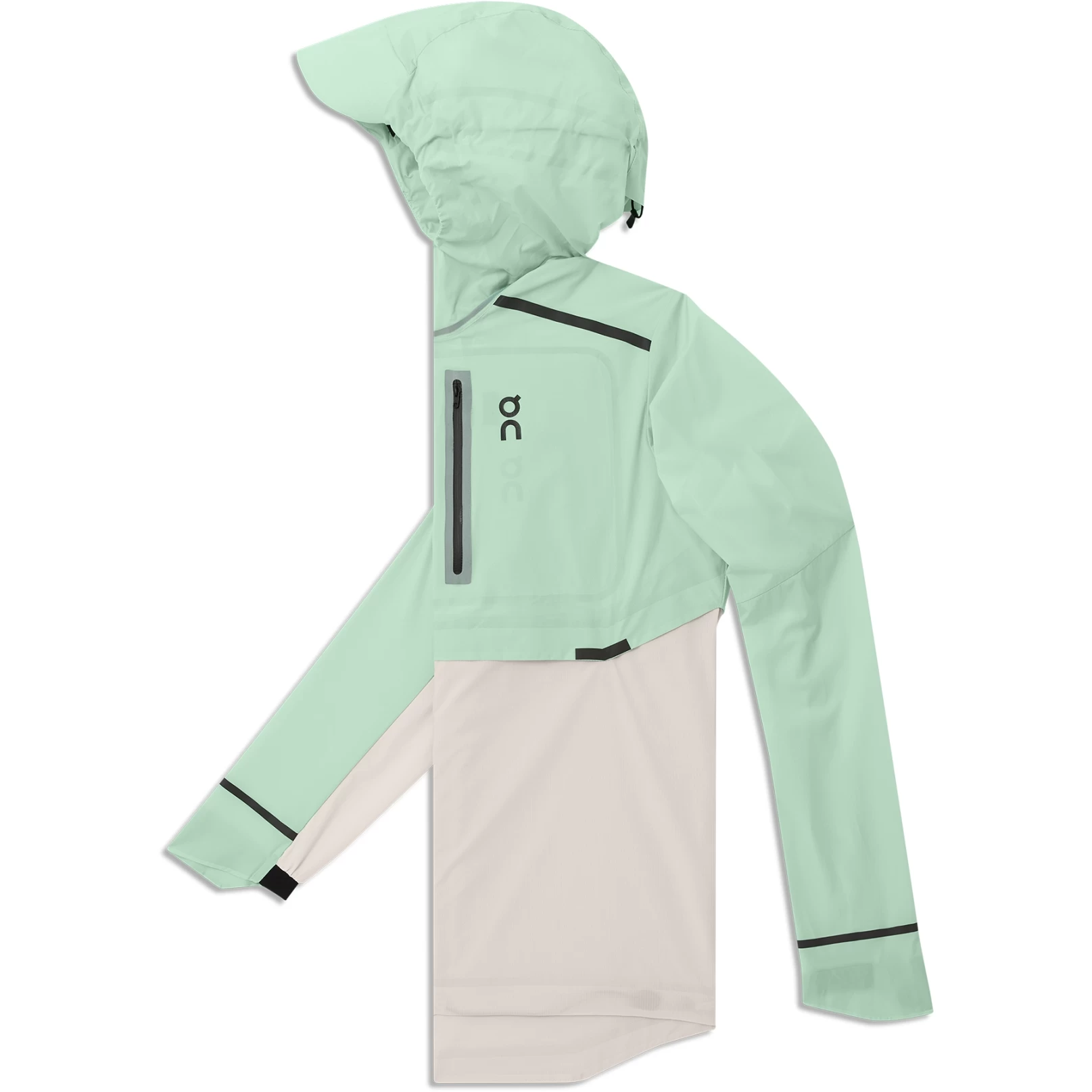 On Running On Weather Jacket Hardloopjack - Creek & Pearl 10 On Running On Weather Jacket Hardloopjack - Creek & Pearl - Afbeelding 8