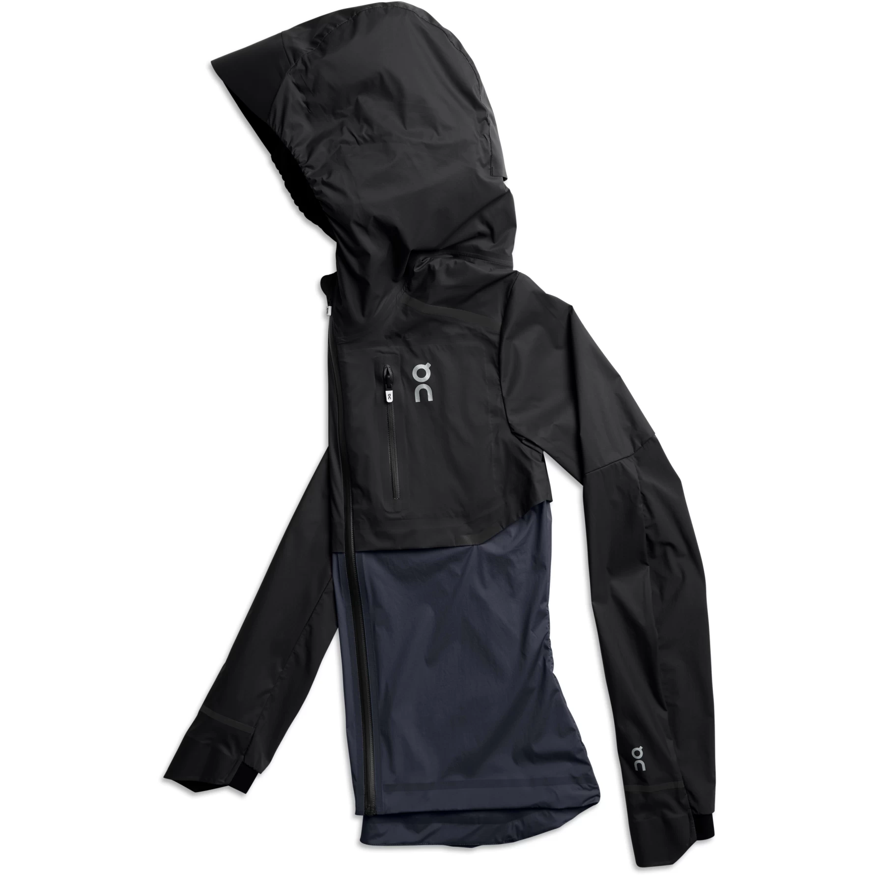 On Running On Weather Dames Hardloopjack - Black & Navy 6 On Running On Weather Dames Hardloopjack - Black & Navy - Afbeelding 4