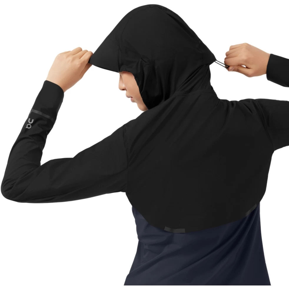 On Running On Weather Dames Hardloopjack - Black & Navy 9 On Running On Weather Dames Hardloopjack - Black & Navy - Afbeelding 7