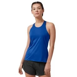 On Running On Tank-T Dames Hardloopshirt - Indigo & Black